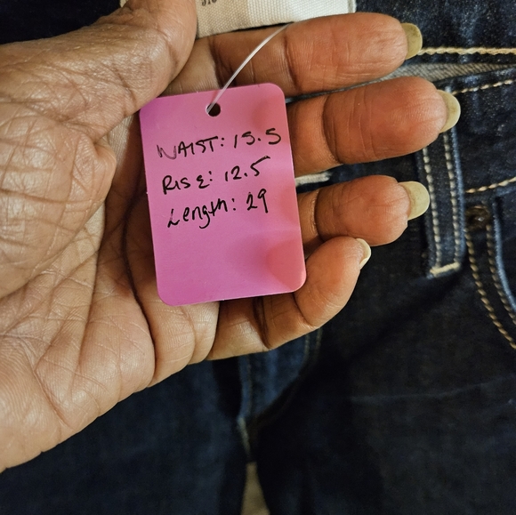 Levis 518 Superlow Boot Cut Blue Denim - Picture 3 of 7